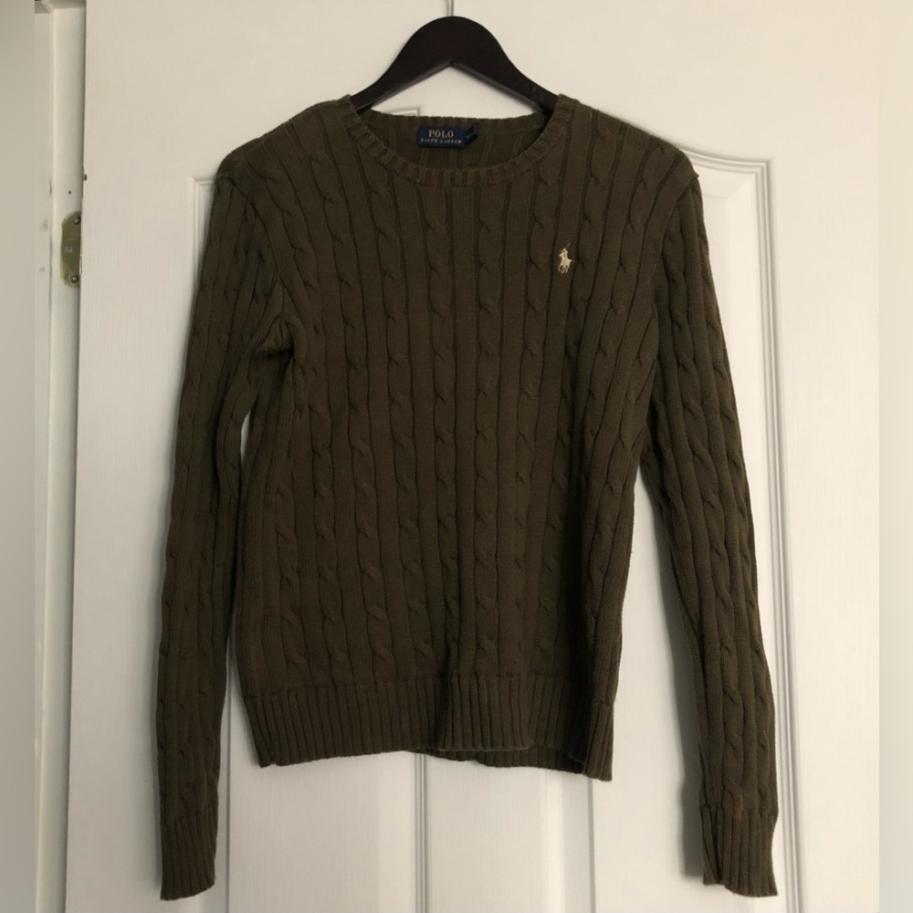Polo Ralph Lauren Cotton Cable-knit sweater
